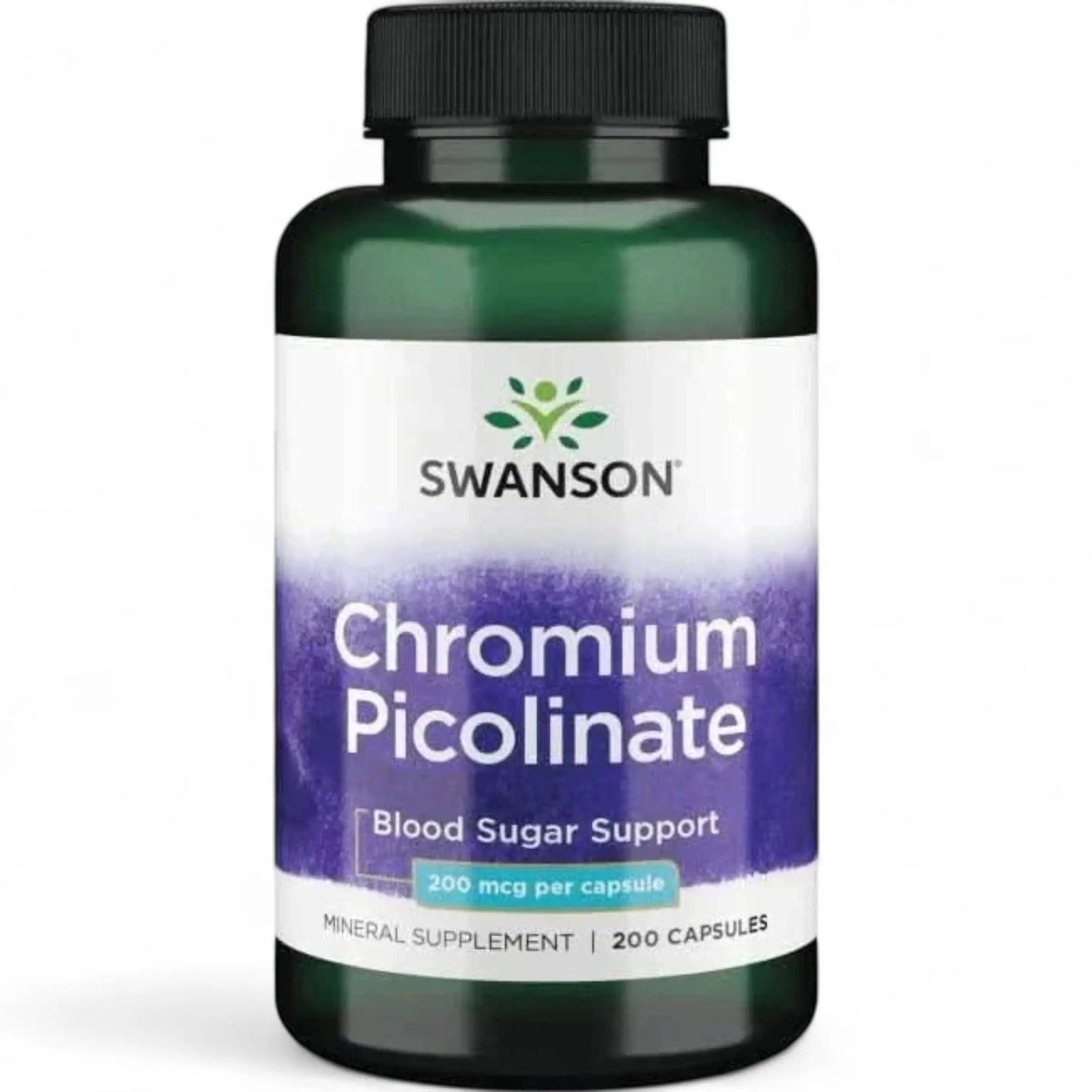 Swanson, Picolinato de Cromo 200 mcg (200 cápsulas)