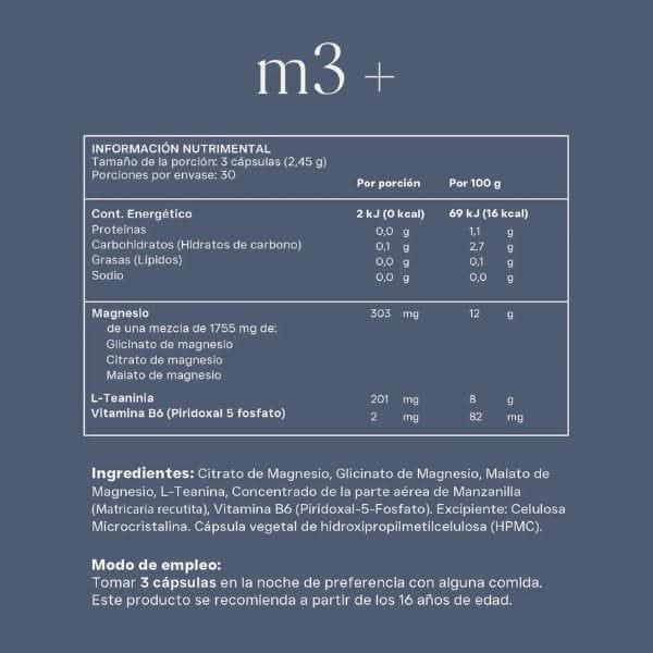 Reset Wellness Suplementos Reset Wellness, M3+ (90 cápsulas)
