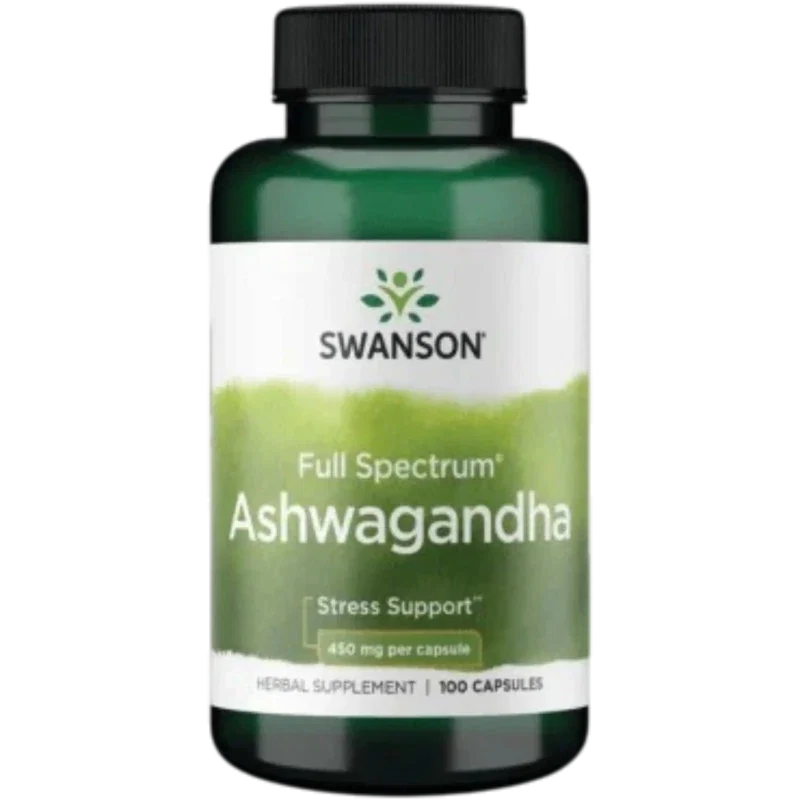 SWANSON Herbal Swanson, Ashwagandha 450 mg (100 cápsulas)