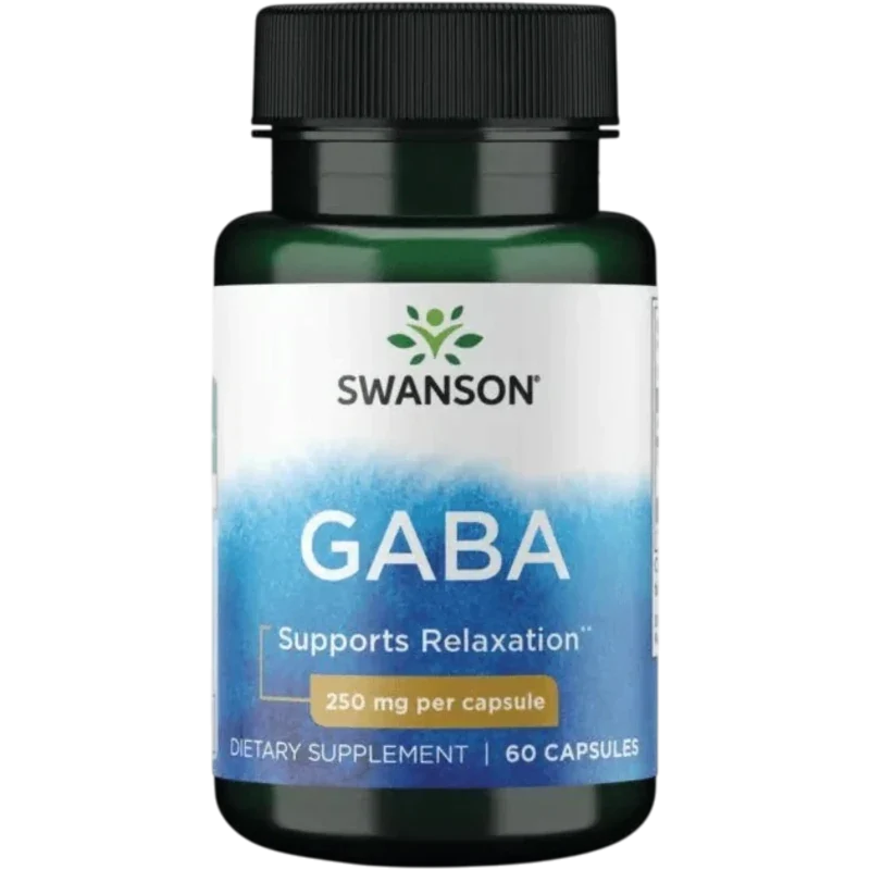 SWANSON Aminoácido Swanson, GABA 250 mg (60 cápsulas)