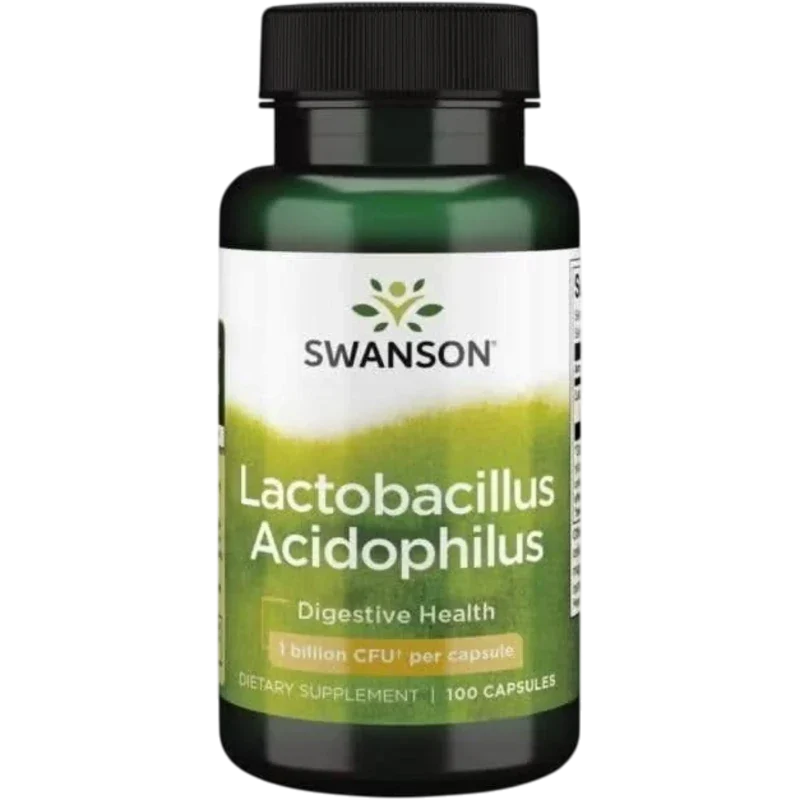 SWANSON Probiótico Swanson, Lactobacillus Ácidophilus (100 cápsulas)