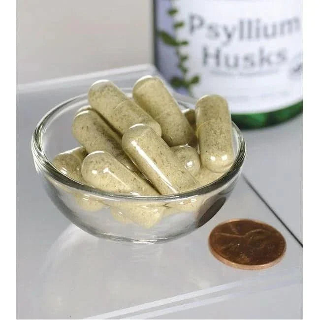 SWANSON SUPLEMENTO Swanson, Psyllium Husk 610 mg (100 cápsulas)
