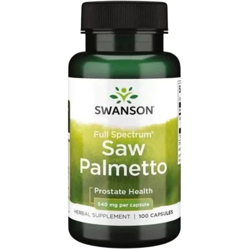 SWANSON Herbal Swanson, Saw Palmetto 540 mg (100 cápsulas)