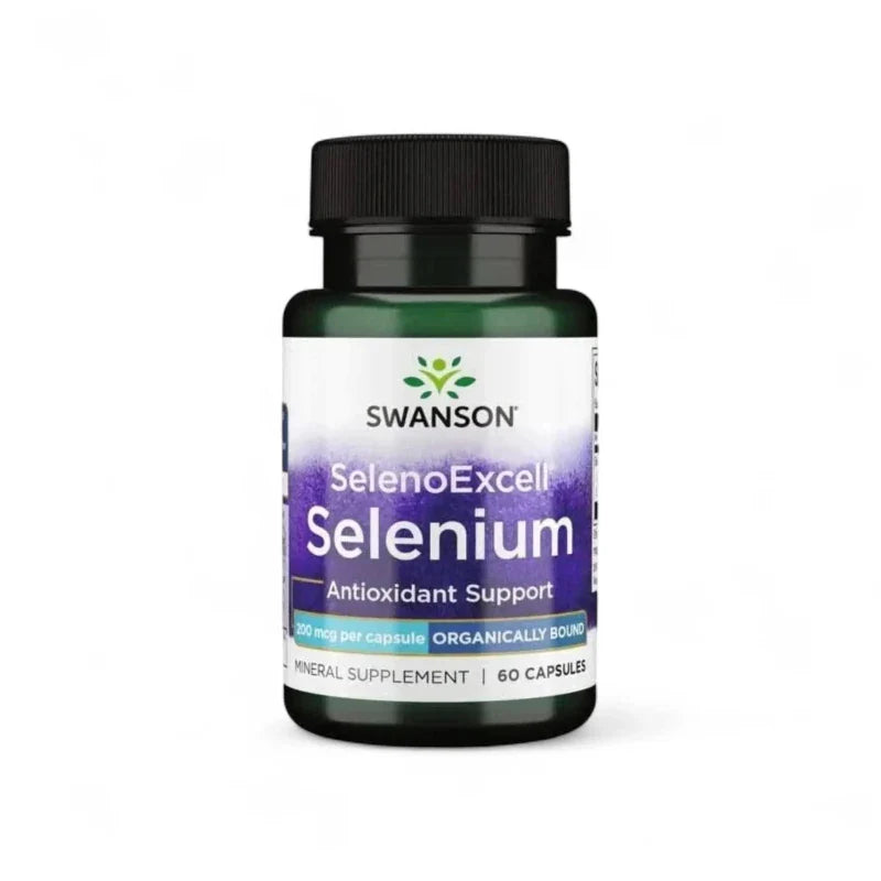 SWANSON Suplementos Swanson, SelenoExcell® Selenio 200 mcg (60 cápsulas)
