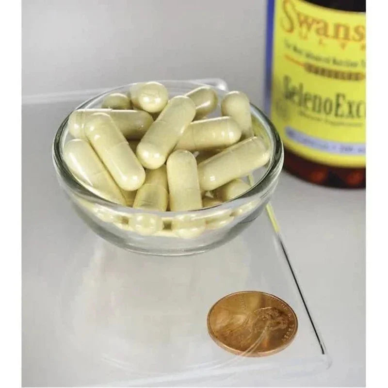SWANSON Suplementos Swanson, SelenoExcell® Selenio 200 mcg (60 cápsulas)