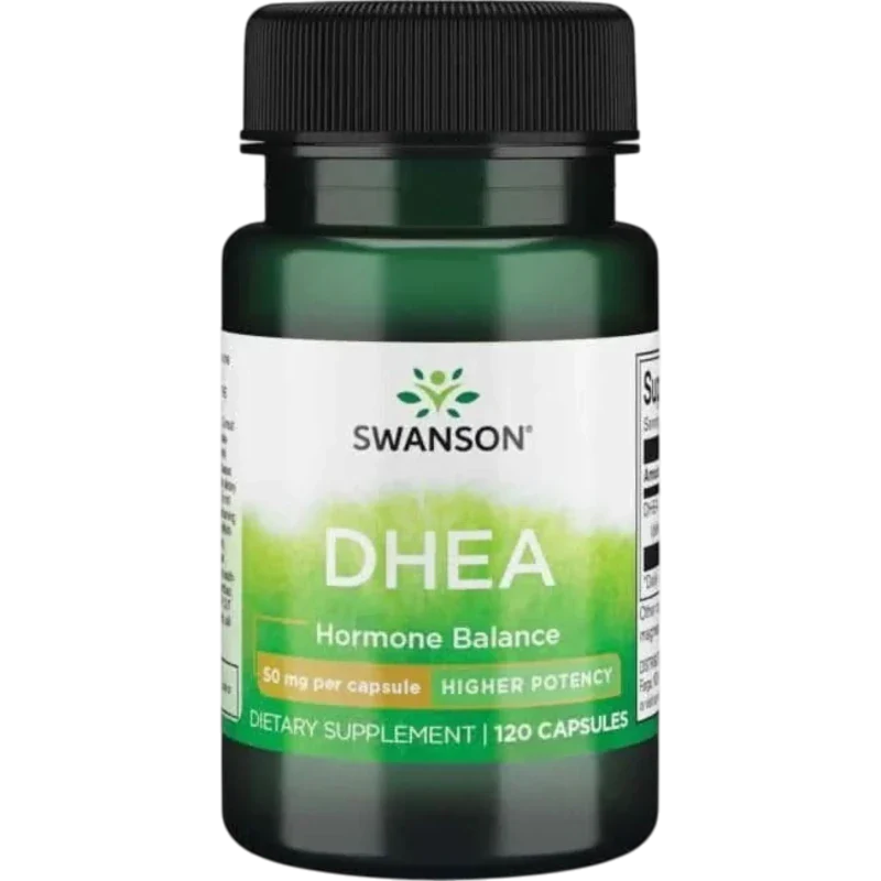 SWANSON Suplemento Hormonal Swanson, DHEA 50 mg (120 cápsulas)