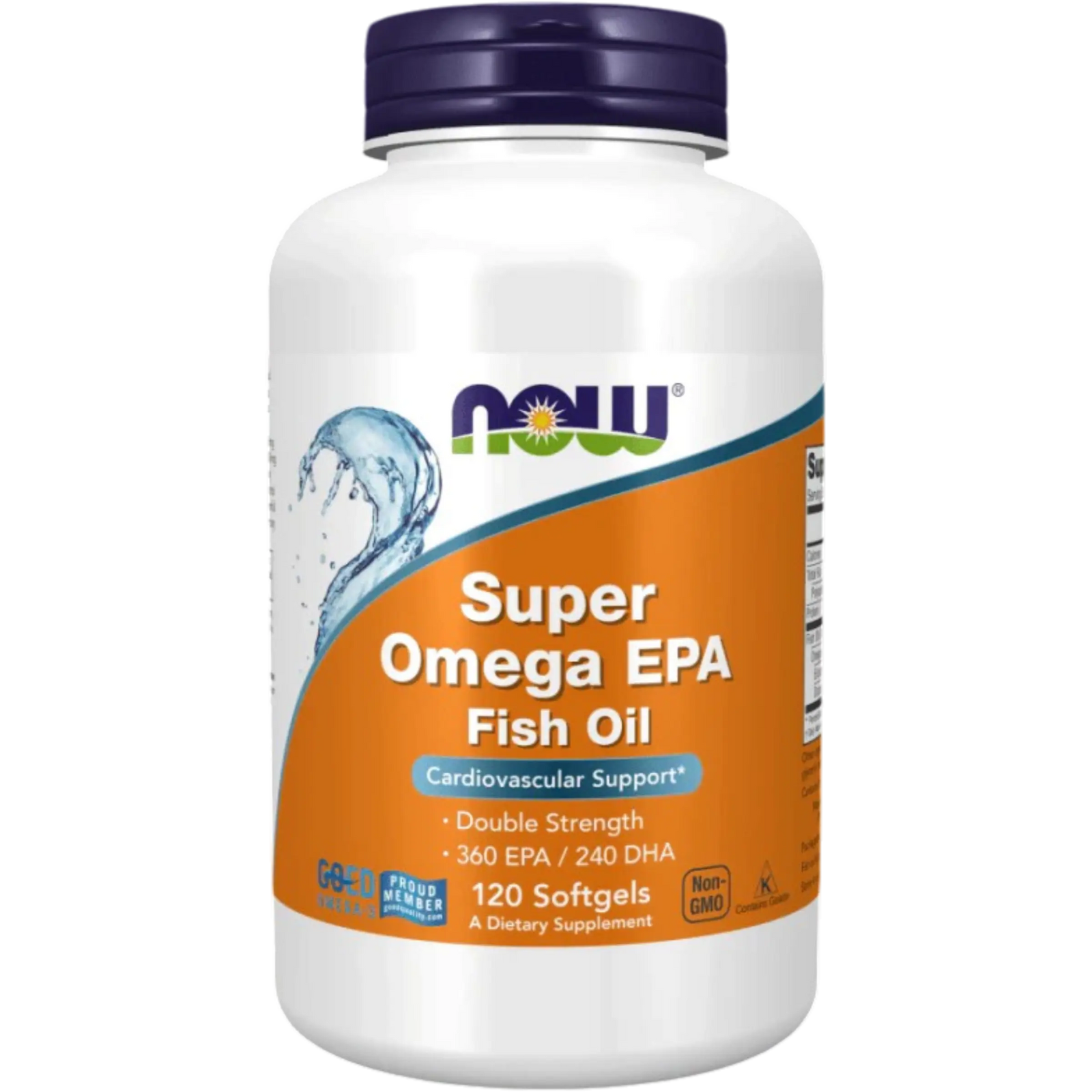 Now Foods, Súper Omega Doble Potencia 360 EPA/240 DHA (120 softgels)