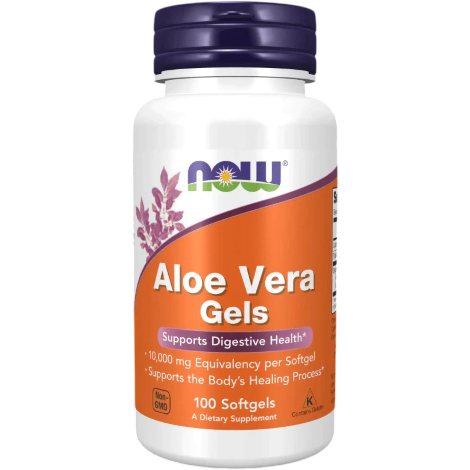 Now Foods, Aloe Vera 10,000 mg (100 cápsulas)