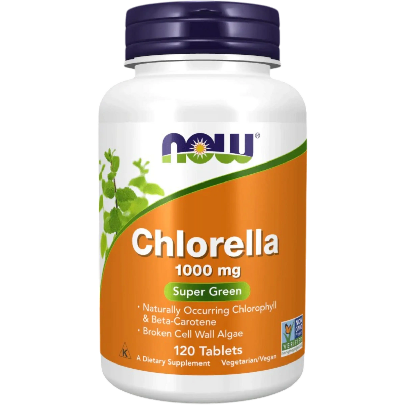 Now Foods, Clorela 1,000 mg (120 tabletas)