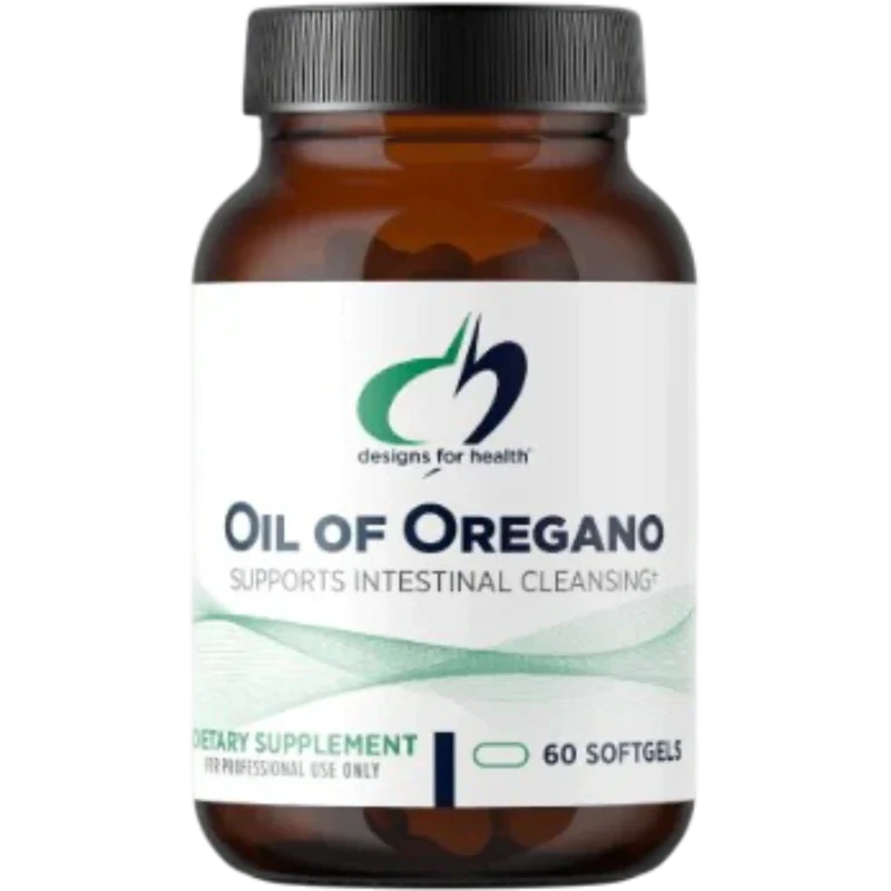 Designs for Health Suplementos Designs for Health, Aceite de Orégano 60 mg (60 softgels)