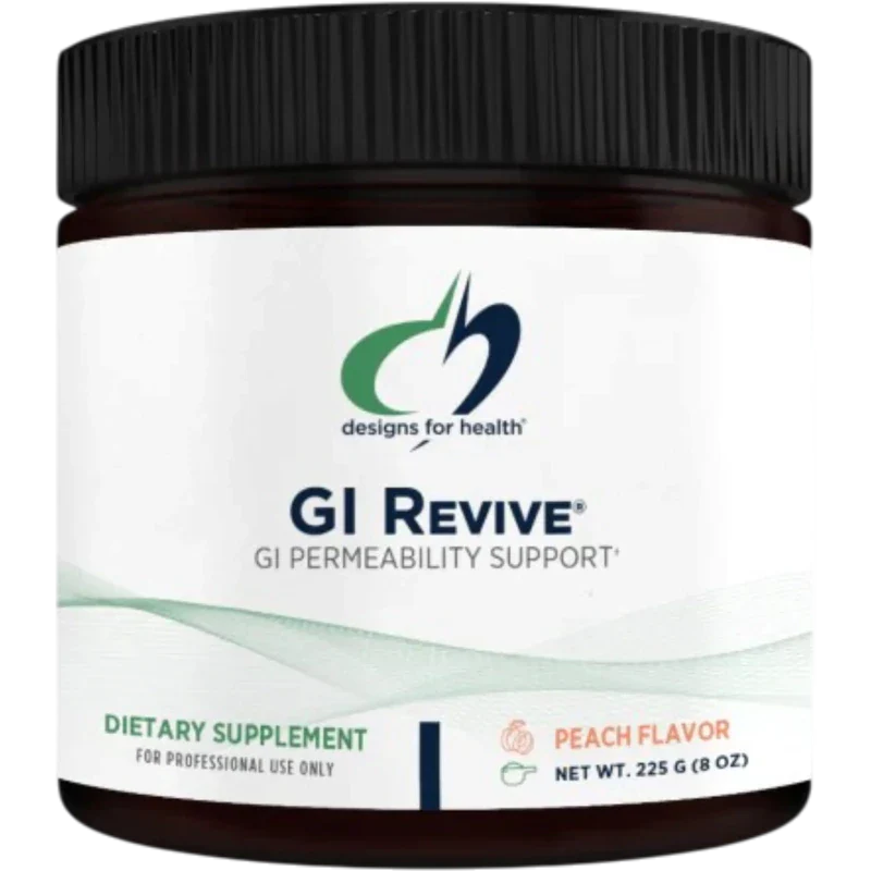 Designs for Health Suplemento / Probiótico Designs for Health, Gi Revive® Soporte Gastro Intestinal en Polvo (8 oz/ 225 g)