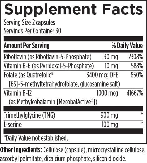 Designs for Health Suplementos Designs for Health, Homocysteine Supreme™ (60 cápsulas)