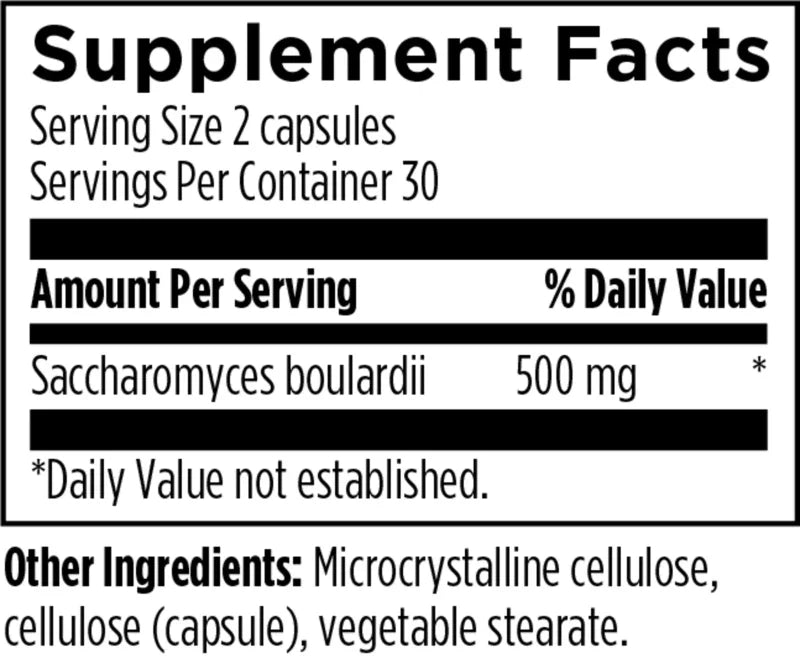 Designs for Health Suplementos Designs for Health, Probiótico Floramyces™ (60 cápsulas)