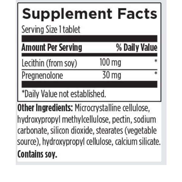 Designs for Health suplementos Designs for Health, Pregnenolona CRT™ (60 tabletas)