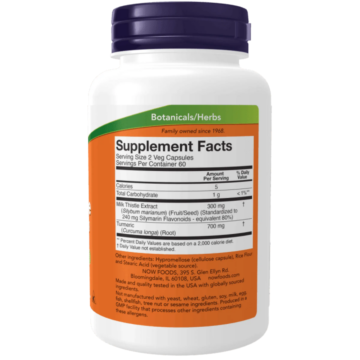 Now Foods, Milk Thistle Extract and Silymarin 150 mg/120 mg (120 capsules)