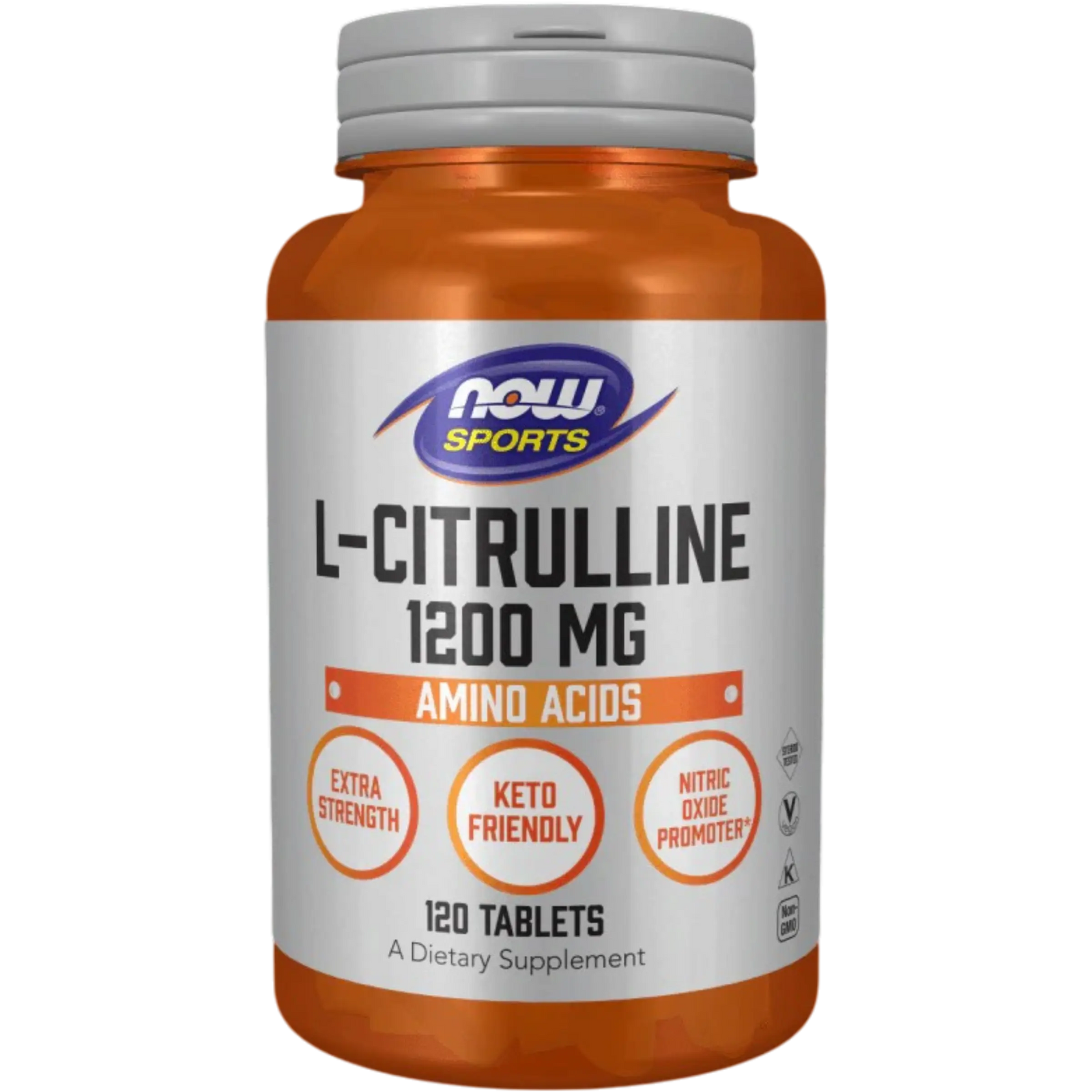 Now Foods, L-Citrulina Extra Fuerte 1,200 mg (120 tabletas)