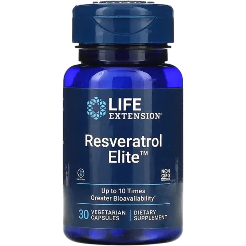 LIFE EXTENSION Herbal Life Extension, Resveratrol Elite™ (30 cápsulas)