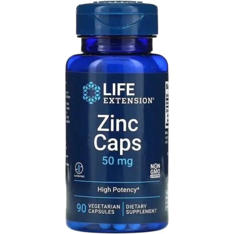 LIFE EXTENSION Mineral Life Extension, Zinc 50 mg (90 cápsulas)