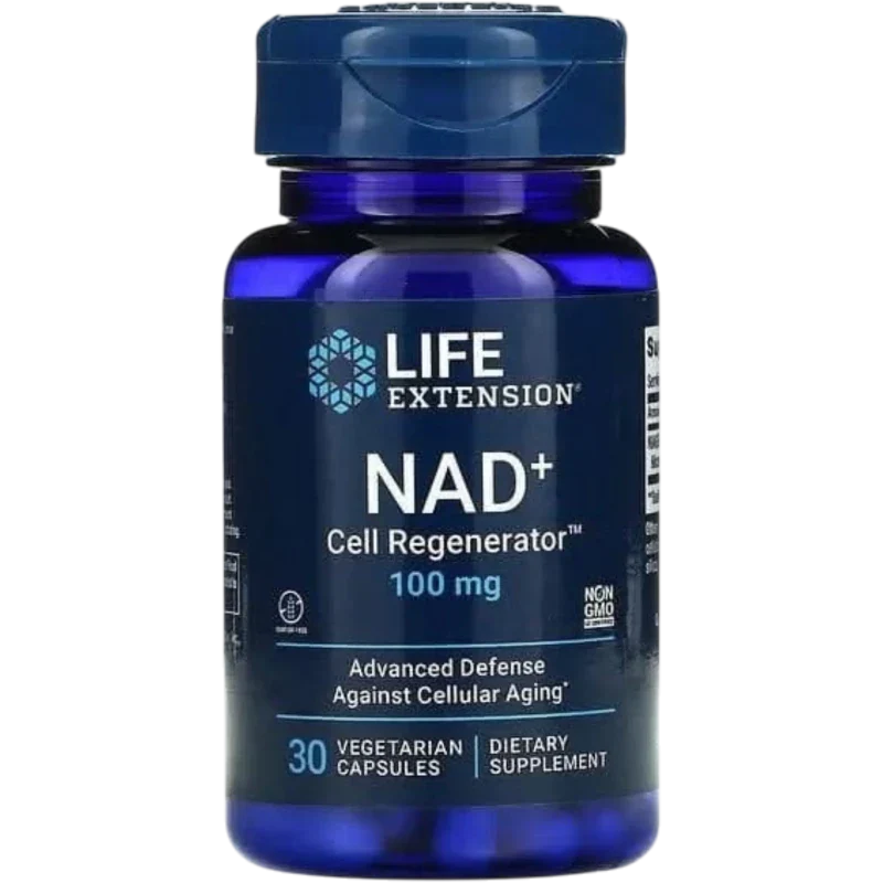 LIFE EXTENSION Suplemento Longevidad Life Extension, NAD+ Regenerador Celular 100 mg (30 cápsulas)