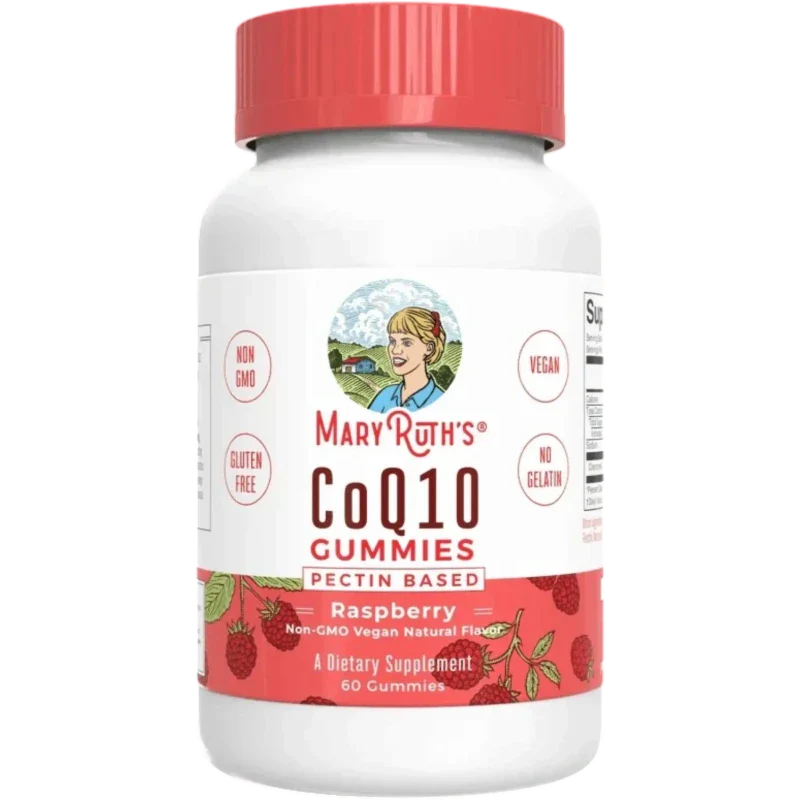 MARY RUTH'S Antioxidante Mary Ruth's, CoQ10 120 mg Sabor Frambuesa (60 gomitas)