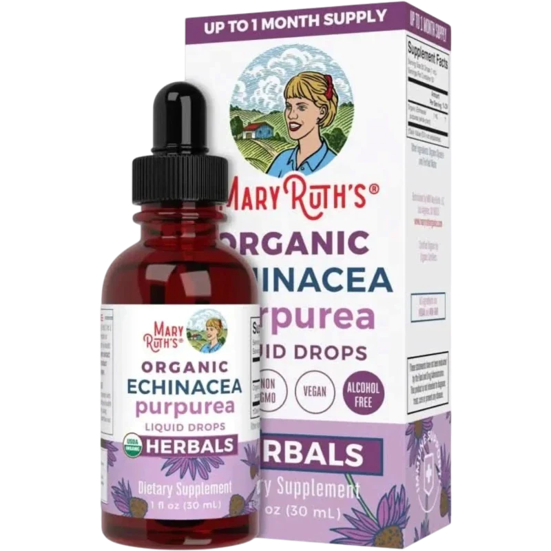 MARY RUTH'S Herbal Mary Ruth's, Equinácea Purpúrea Orgánica (1 fl oz/30 ml)