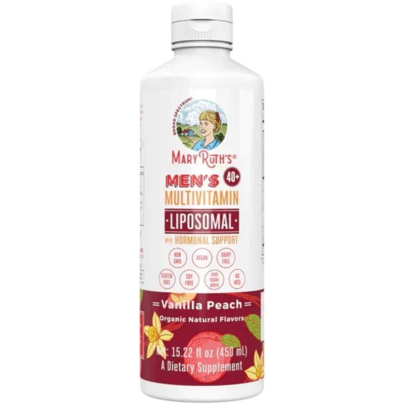 MARY RUTH'S Vitamina Mary Ruth's, Multivitamínico Liposomal para Hombres Mayores de 40 años (15.22 fl oz/450 ml)