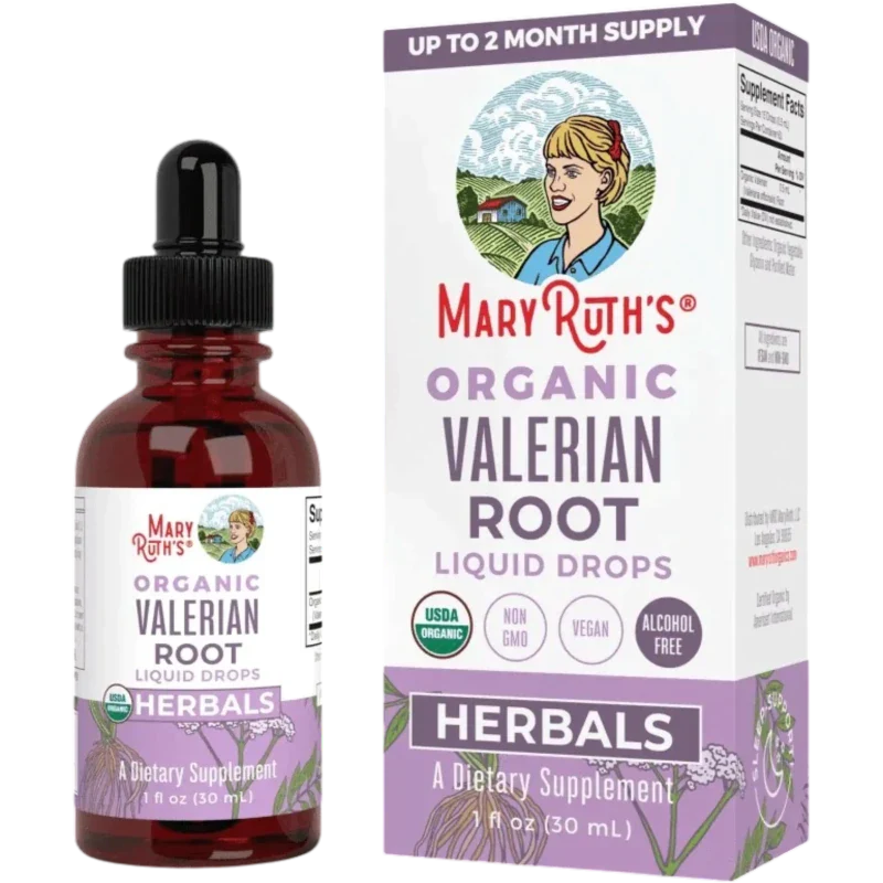 MARY RUTH'S Herbal Mary Ruth's, Raíz de Valeriana Orgánica (1 fl oz/30 ml)