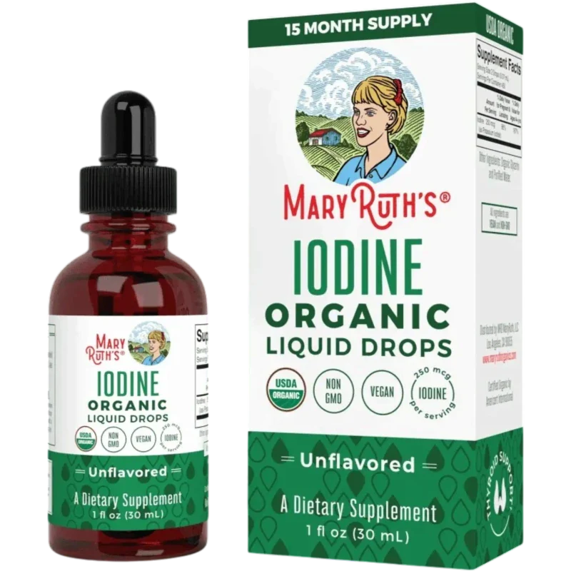 MARY RUTH'S Mineral Mary Ruth's, Yodo Orgánico (1 fl oz/30 ml)