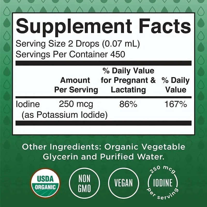 MARY RUTH'S SUPLEMENTO Mary Ruth's, Yodo Orgánico (1 fl oz/30 ml)