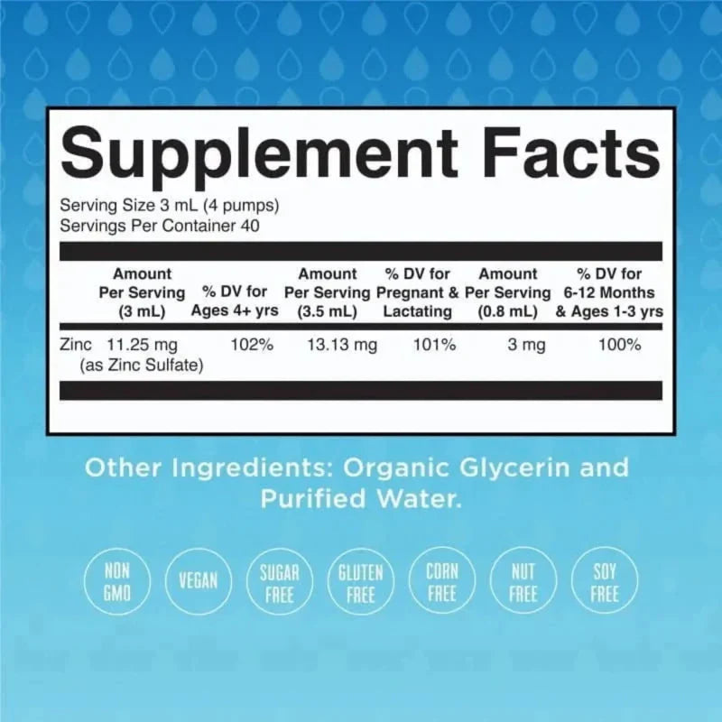 MARY RUTH'S Suplementos Mary Ruth's, Zinc Iónico (4 fl oz/120 ml)