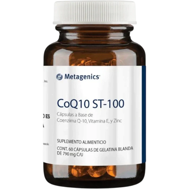 METAGENICS Vitamina Metagenics, CoQ10 St-100 (60 cápsulas)