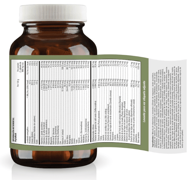 METAGENICS Suplementos Metagenics, Multivitamínico PhytoMulti 888 mg (60 cápsulas)