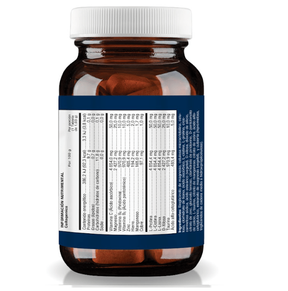 METAGENICS Suplementos Metagenics, Collagenics a Base de Vitaminas C y B-6  (60 tabletas)