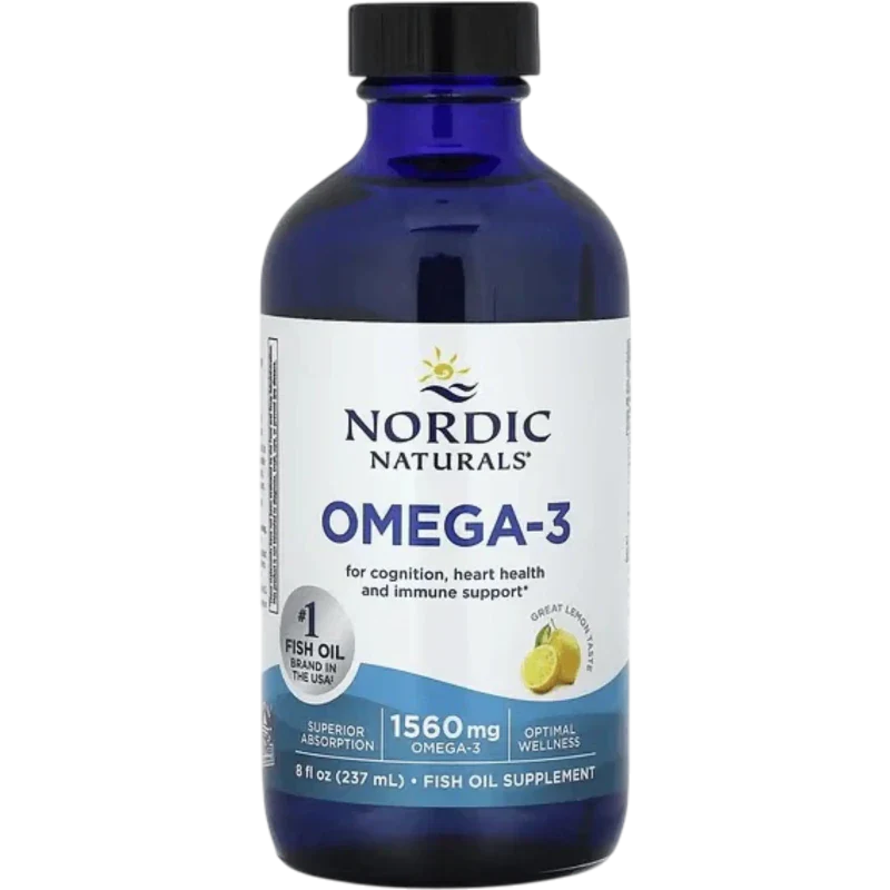 NORDIC NATURALS Omega Nordic Naturals, Omega-3 740 EPA/500 DHA Sabor Limón (8 fl oz/237 ml)
