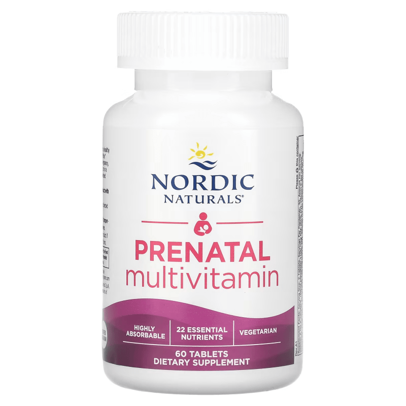NORDIC NATURALS Suplementos , Mujeres Nordic Naturals, Multivitamínico Prenatal (60 tabletas)