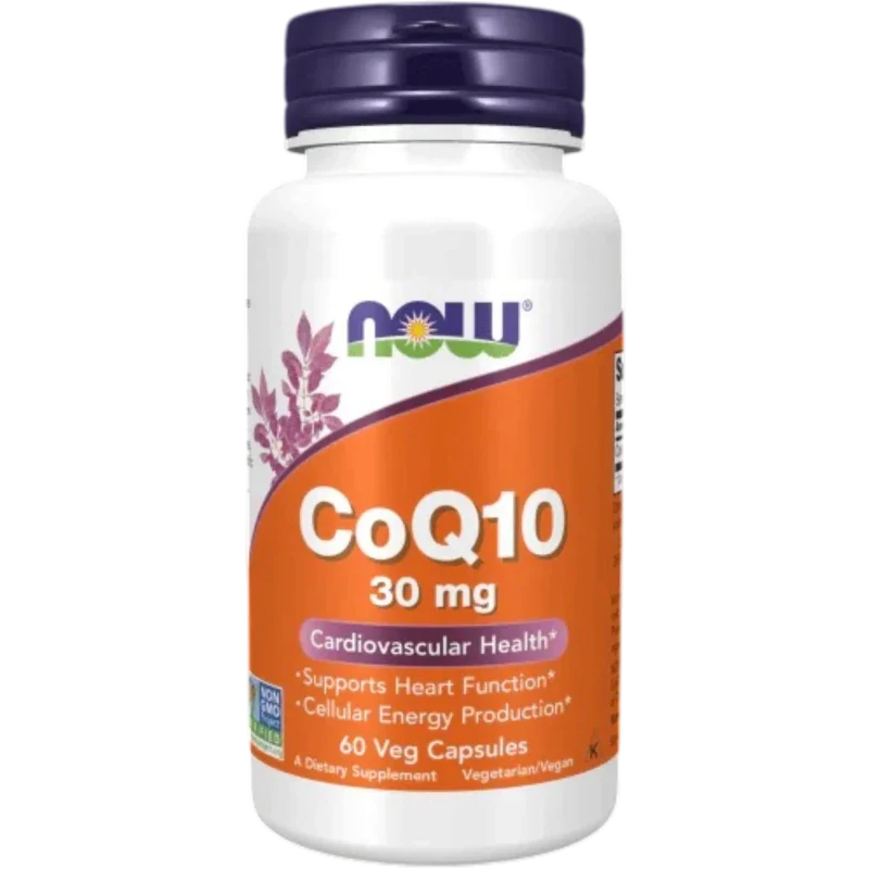 NOW Antioxidante Now Foods, CoQ10 30 mg (60 cápsulas)