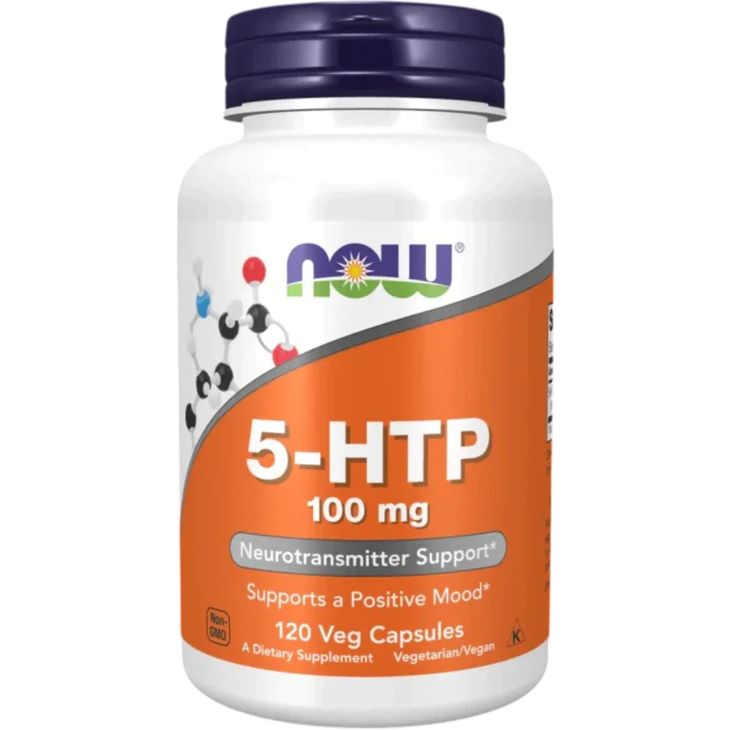 NOW Suplementos Now Foods, 5-HTP 100 mg (120 cápsulas)