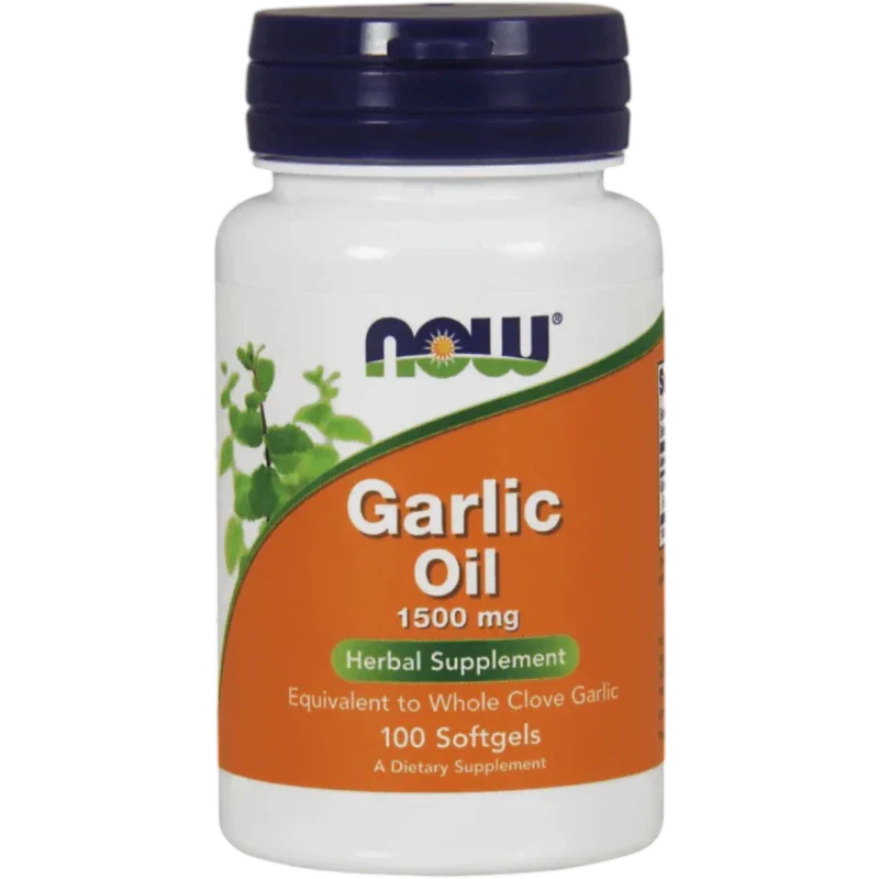 NOW Herbal Now Foods, Aceite de Ajo 1,500 mg (100 softgels)