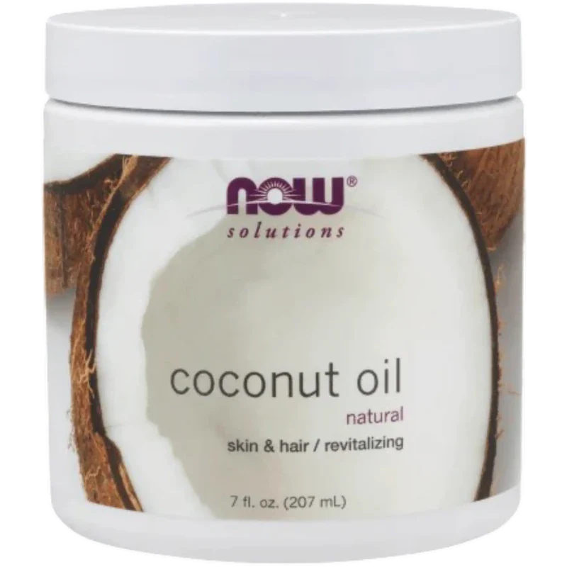 NOW Cabello y Uñas Now Foods, Aceite de Coco Puro (7 fl oz/207 ml)