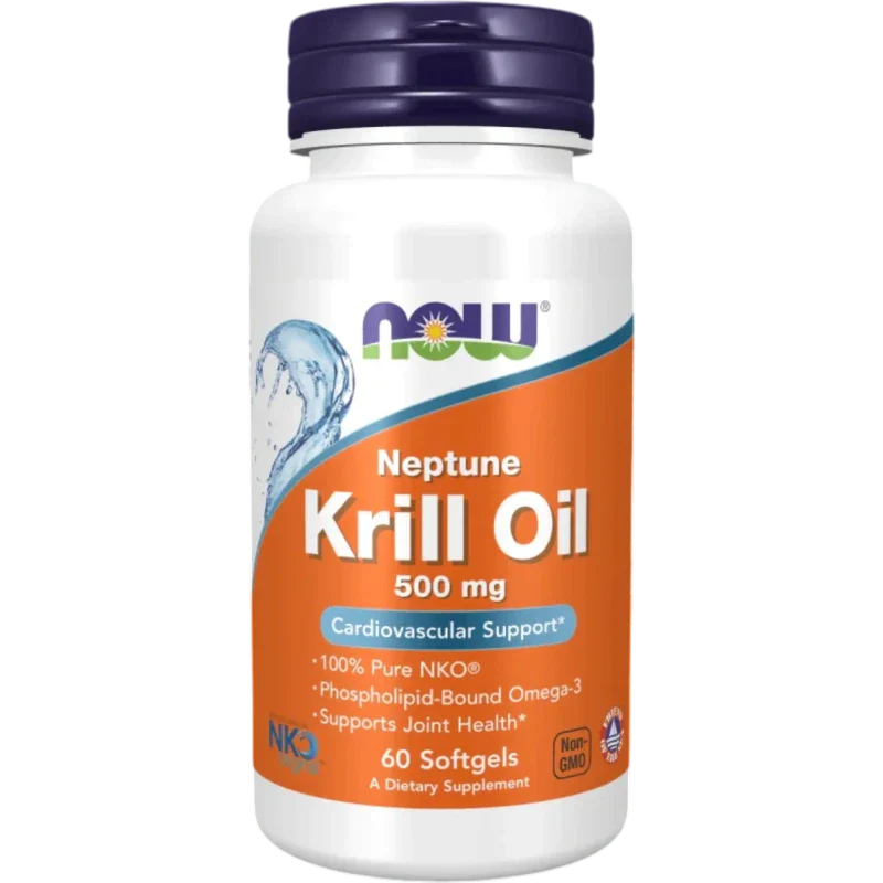 NOW Omega Now Foods, Aceite de Krill 500 mg (60 softgels)