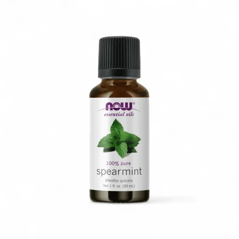 NOW Aceites Esenciales Now Foods, Aceite Esencial de Menta Verde (1 fl oz/30 ml)