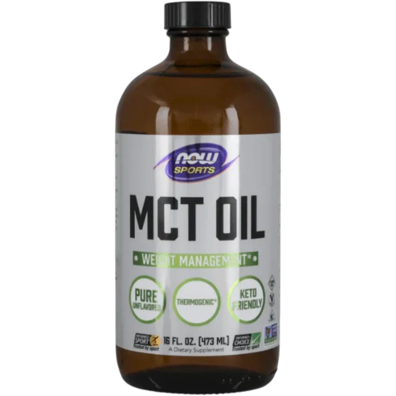NOW Herbal Now Foods, Aceite MCT 473 ml (32 porciones)