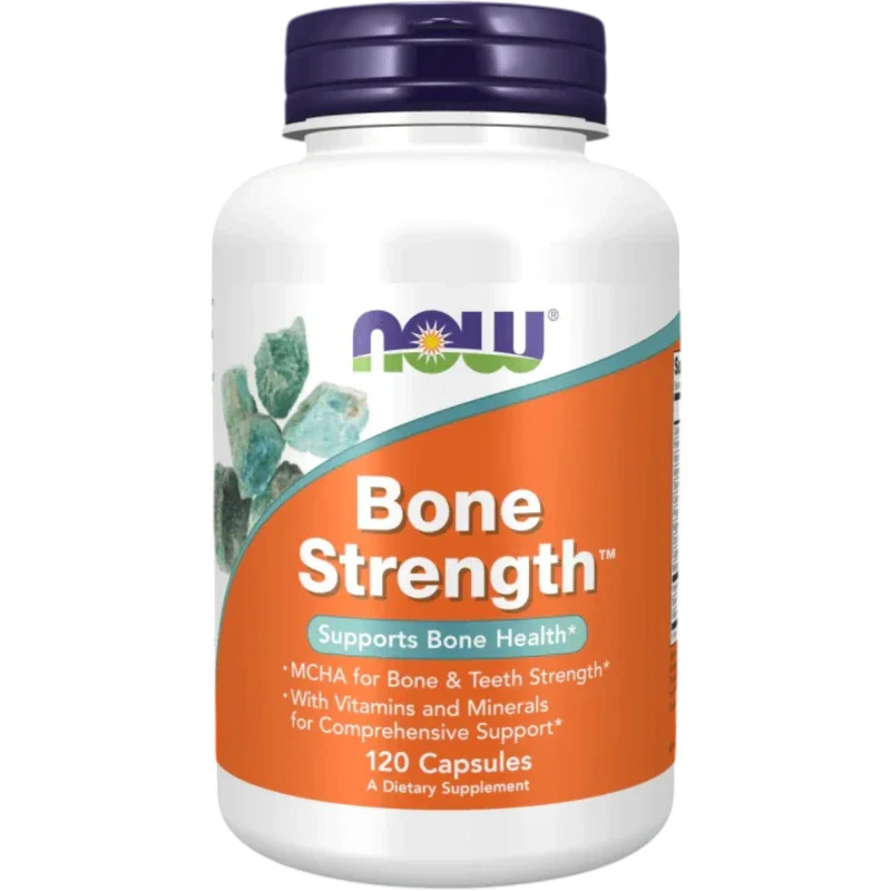 NOW Vitamina Now Foods, Bone Strength™ para Salud de los Huesos (120 cápsulas)