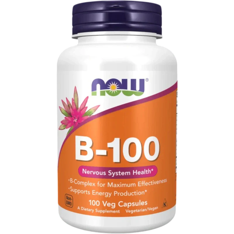NOW Vitamina Now Foods, Complejo B-100 (100 cápsulas)