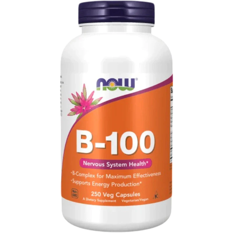 NOW Vitamina Now Foods, Complejo B-100 (250 cápsulas)