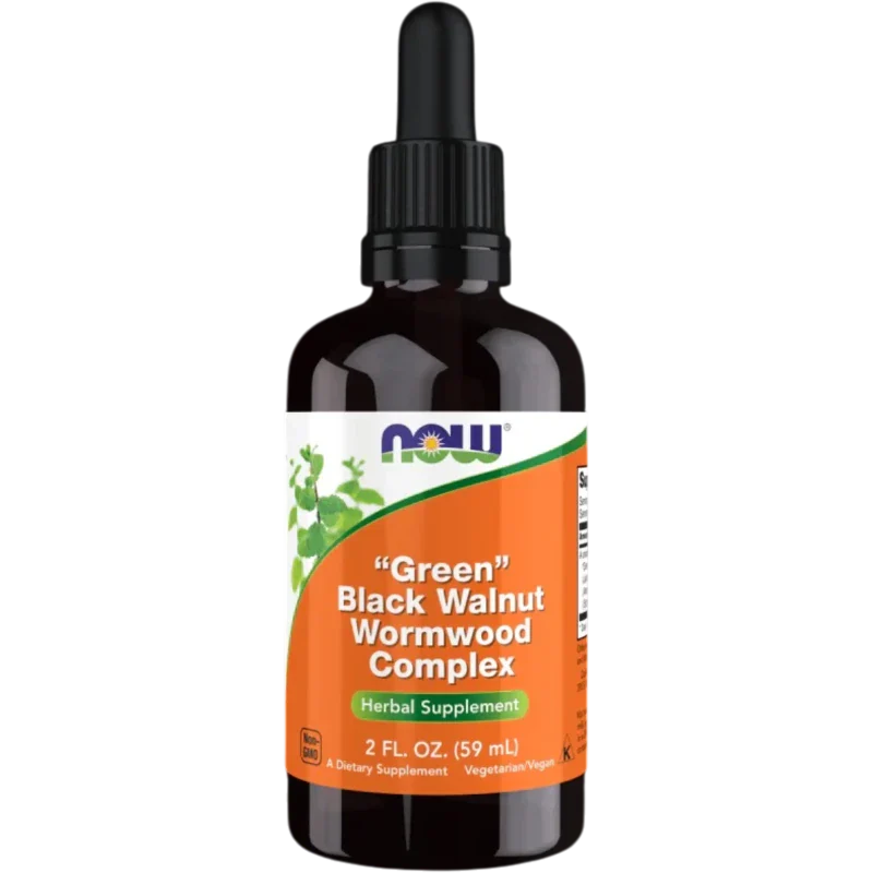 NOW Herbal Now Foods, Complejo "Verde" de Ajenjo de Nogal Negro (59 ml)