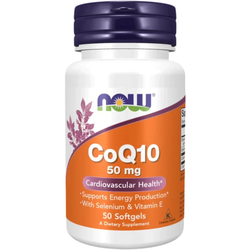 NOW Antioxidante Now Foods, CoQ10 50 mg (50 softgels)