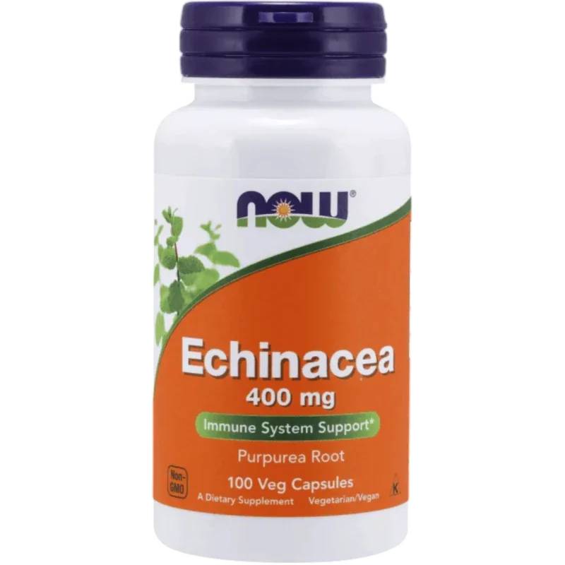 NOW Herbal Now Foods, Equinácea 400 mg (100 cápsulas)