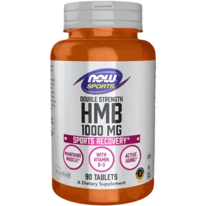 NOW Vitamina Now Foods, HMB Doble Potencia 100 mg (90 tabs)