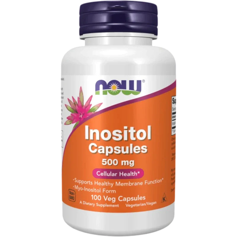 NOW Suplemento Hormonal Now Foods, Inositol 500 mg (100 cápsulas)
